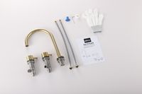 Товар: Смеситель ABBER Wasser Kreis 316 AF8108BG-M для раковины, золото брашированное - фото 2 Смеситель ABBER Wasser Kreis 316 AF8108BG-M для раковины, золото брашированное — фото 2, Смесители для раковины