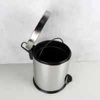 Товар: Ведро с крышкой 3 л FIXSEN хром (FX-34024C) арт-FX-34024С - фото 2 Ведро с крышкой 3 л FIXSEN хром (FX-34024C) арт-FX-34024С — фото 2, Мусорные ведра