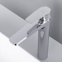 F90E92200 Gem, смеситель для умывальника высокий с д/к, хром, шт. — фото 3, Смесители для раковины