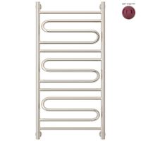 Полотенцесушитель водяной Сунержа Элегия+ 1000х500 RAL 4004 Бордово-фиолетовый арт-4004-0205-1050 — фото 1, Водяные полотенцесушители