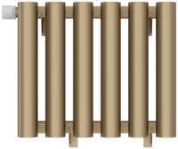 Отопительный радиатор Сунержа Кумир-0 EU50 левый 300х400 6 секций Матовое золото арт-032-0350-3006 — фото 6, Радиаторы отопления