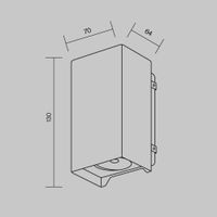 Настенный светильник (бра) Outdoor O570WL-L10B3K — фото 2, Уличное освещение