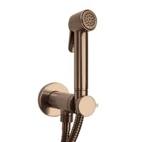 Гигиенический душ Bossini Paloma Brass c прогрессивным смесителем со встраиваемой частью цвет бронза античная арт-E37005B.022 — фото 1, Гигиенические души
