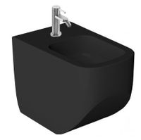 Биде HATRIA NEXT A0Y3AU02 напольное цвет черный матовый — фото 1, Биде напольные