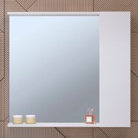 Зеркальный шкаф SYDNEY 80 /универсальный/ AQUA DE MARCO 1080WCSYD/U — фото 2, Зеркальные шкафы в ванную