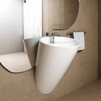 Раковина Ambassador Queen (535*465*765) БЕЛАЯ МАТОВАЯ арт-116T20102 — фото 4, Раковины подвесные