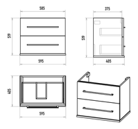 Товар: Тумба под раковину арт-П-Мод09060-011Пр - фото 6 Тумба под раковину арт-П-Мод09060-011Пр — фото 6, Тумбы под раковину