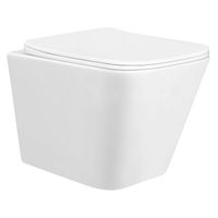 Товар: Унитаз подвесной Azario Hugo 350х480х363, безободковый, с быстросъемным сиденьем микролифт арт-AZ-3103 - фото 15 Унитаз подвесной Azario Hugo 350х480х363, безободковый, с быстросъемным сиденьем микролифт арт-AZ-3103 — фото 15, Подвесные унитазы