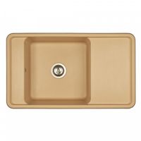 Мойка для кухни Беллис 87 870x510x250 мм, прямоуг., латте 1A724832BS260 — фото 1, Кухонные мойки