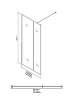 Товар: Душевая перегородка Niagara Nova (100х200) черный матовый,стекло рифленое/тонированное,1 место арт-NG-481-10FBLACK - фото 10 Душевая перегородка Niagara Nova (100х200) черный матовый,стекло рифленое/тонированное,1 место арт-NG-481-10FBLACK — фото 10, Душевые перегородки