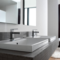 Товар: Раковина Scarabeo ML подвесная или полувстраиваемая с переливом с одним отверстием цвет белый арт-3004 - фото 4 Раковина Scarabeo ML подвесная или полувстраиваемая с переливом с одним отверстием цвет белый арт-3004 — фото 4, Раковины подвесные