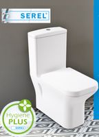 NITA Унитаз напольный компакт с функцией биде: NT12BM+6748+сливной+223ZT(унитаз, бачок, сливной,сиденье-микролифт) — фото 2, Напольные унитазы