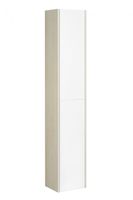 Шкаф-колонна ЙОРК 30, подвесная, белый, ясень фабрик арт-1A171203YOAV0 — фото 1, Пеналы для ванной комнаты