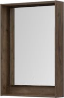 Зеркало Aquanet Милан 60 дуб рустикальный арт-00336398 — фото 2, Зеркала в ванную комнату