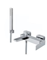 Смеситель на борт ванны Fiore KUBE 100CR8552, хром — фото 1, Смесители на борт ванны