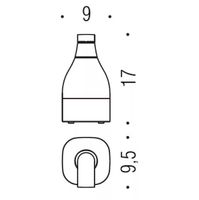 Товар: Дозатор COLOMBO DESIGN ALIZE B9331 настольный цвет хром - фото 2 Дозатор COLOMBO DESIGN ALIZE B9331 настольный цвет хром — фото 2, Дозаторы