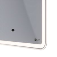 Зеркало Lemark ELEMENT 100х80 см с подсветкой, с подогревом арт-LM100Z-E — фото 2, Зеркала в ванную комнату