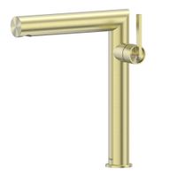 Смеситель ABBER Perfekte 316 для раковины, золото брашированное арт-AF8A11BG-L — фото 1, Смесители для раковины