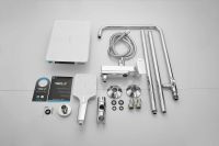 Товар: Душевая система с тропическим душем и смесителем BELZ, хром арт-B24715 - фото 13 Душевая система с тропическим душем и смесителем BELZ, хром арт-B24715 — фото 13, Душевые стойки