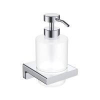 Tivoli Диспенсер для жидкого мыла, латунь/матовое стекло, хром арт-AQM7312CR — фото 1, Диспенсеры для жидкого мыла