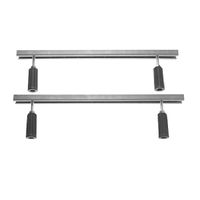 Ножки для ванны, Duravit, D-Code арт-790127000000000/890115990980000 — фото 1, Комплектующие для поддонов