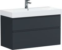 Тумба под раковину Allen Brau Infinity 100 антрацит матовый арт-1.210027.AM — фото 10, Тумбы под раковину