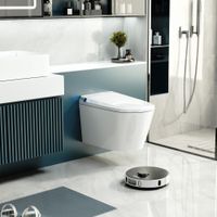 Комплект ABBER подвесной электронный унитаз-биде Bequem AC1119S с инсталляцией AC0101P2 AC1119S-AC0101P2 — фото 13, Комплекты унитаз + инсталляция