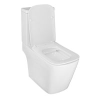 Унитаз-компакт Azario Ferra 365х650х785 напольный, безободковый, с быстросъемным сиденьем микролифт арт-AZ-1015 — фото 1, Напольные унитазы