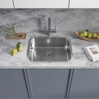 Кухонная мойка Reflexion Orta полированная сталь арт-RX2454SS — фото 10, Кухонные мойки