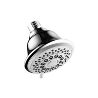 Лейка душевая верхняя, круглая, 5-функциональная, диаметр 100 мм., блистер, хром. LM, арт-LM8040C — фото 1, Верхние души