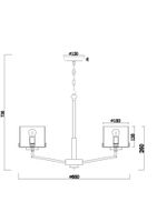 Люстра Freya арт-FR5096PL-05CH — фото 4, Люстры