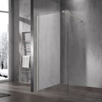 Душевая перегородка Walk-In VSW-1H700CLBN, 700*2000, брашированный никель, стекло прозрачное — фото 2, Душевые перегородки