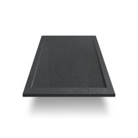 Поддон для душа из искусственного камня VST-4SRL9014A, 1400*900*25, антрацит — фото 1, Душевые поддоны из искусственного камня