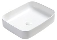 Раковина Azario накладная 500х390х130 белая (AZ-78109) арт-AZ-78109 SP — фото 3, Раковины накладные