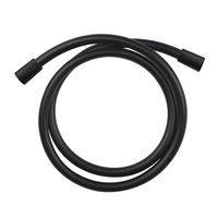 Шланг для душа, Gessi, Сromalux, длина шланга, мм-2000, материал-армированный нейлон, с коническим соединением, стандарт подвода воды-1/2", цвет-чёрный матовый арт-28746.299 — фото 2, Душевые шланги