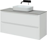 Тумба под раковину Allen Brau Fantasy 120 1.11005.WM белый матовый — фото 3, Тумбы под раковину