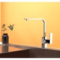 Смеситель для кухни AZARIO CADEO поворотный излив, хром арт-AZ-15944431 — фото 1, Смесители для кухни