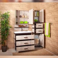 Товар: Комплект мебели для ванной Бриклаер , кантри/венге арт-ТЕХАС 70 - фото 7 Комплект мебели для ванной Бриклаер , кантри/венге арт-ТЕХАС 70 — фото 7, Комплекты мебели для ванной