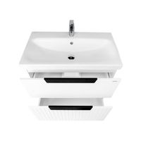 Тумба под раковину VIANT СИЦИЛИЯ 80 напольная белый (VSIC80MDBEL-T2Y) — фото 3, Тумбы под раковину