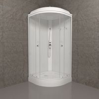 ДК Ультра 100*100 А (7 мест+сифон D90мм) арт-Щ0000061833 — фото 10, Душевые кабины