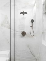 Встраиваемая душевая система LICATA, Графит брашинг LI-400-GR-C4 — фото 1, Встраиваемые душевые комплекты