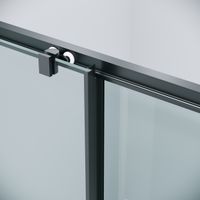 Товар: Душевое ограждение Grossman Cosmo 100.K33.02.140.21.00-200.K33.02.100.21.00 (140х100х195) раздвижная,черный матовый,стекло прозрачное,2 места арт-120.K33.02.1410.21.00 - фото 8 Душевое ограждение Grossman Cosmo 100.K33.02.140.21.00-200.K33.02.100.21.00 (140х100х195) раздвижная,черный матовый,стекло прозрачное,2 места арт-120.K33.02.1410.21.00 — фото 8, Прямоугольные душевые уголки