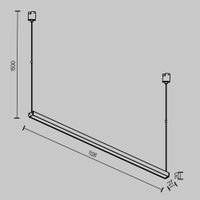 Трековый подвесной светильник Technical TR170-1-52W3K-B — фото 2, Трековые светильники