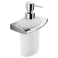 Дозатор COLOMBO DESIGN LAND настенный цвет хром арт-B9318 — фото 3, Дозаторы