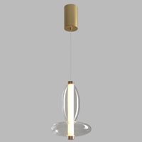 Светильник подвесной арт-QUASAR SP7W LED TRANSPARENT — фото 4, Подвесные светильники