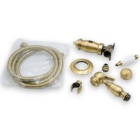 OXFORD Гигиенический душ.набор, см-ль моноком.встр.с держателем/лейка/шланг латунь, бронза 30530 — фото 5, Гигиенические души