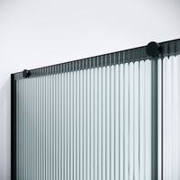 Товар: Дверь в нишу Niagara Nova NG-84-L11FHB (110х195) черный матовый,раздвижная влево,стекло рифленое,1 место - фото 8 Дверь в нишу Niagara Nova NG-84-L11FHB (110х195) черный матовый,раздвижная влево,стекло рифленое,1 место — фото 8, Раздвижные душевые двери