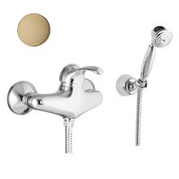 Смеситель для душа Webert Aurora , бронза арт-AU870101065 — фото 1, Смесители для душа с лейкой