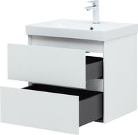 Товар: Тумба с раковиной Aquanet Альтера 60 цв. белый матовый 00340885 - фото 9 Тумба с раковиной Aquanet Альтера 60 цв. белый матовый 00340885 — фото 9, Тумбы с раковиной