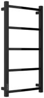Полотенцесушитель электрический Стилье Формат 26 800х400 левый Чёрный арт-17527-8040 — фото 4, Электрические полотенцесушители